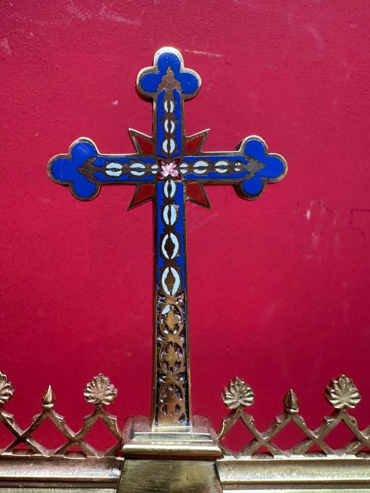 Pair Gothic - Style Exceptional Large Reliquaries