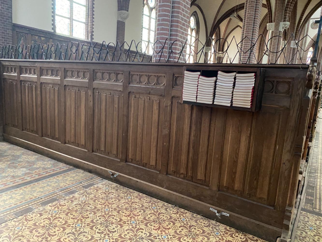 Pair Gothic - Style Exceptional Parts Panneling !