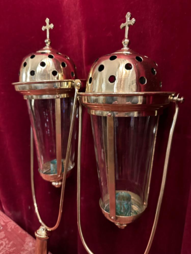 Pair Gothic - Style Lanterns