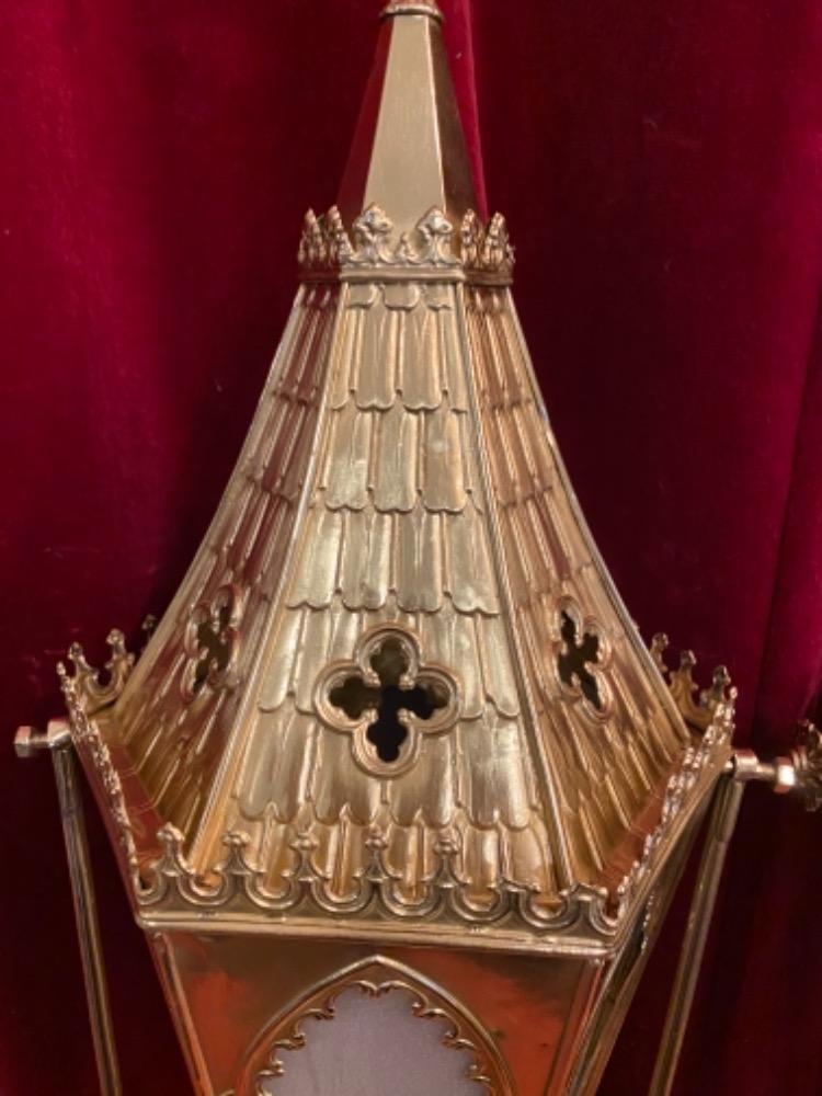Pair Gothic - style Lanterns