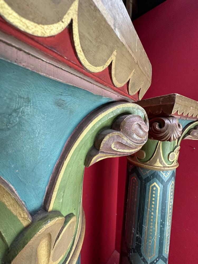 Pair Gothic - Style Matching Pedestals