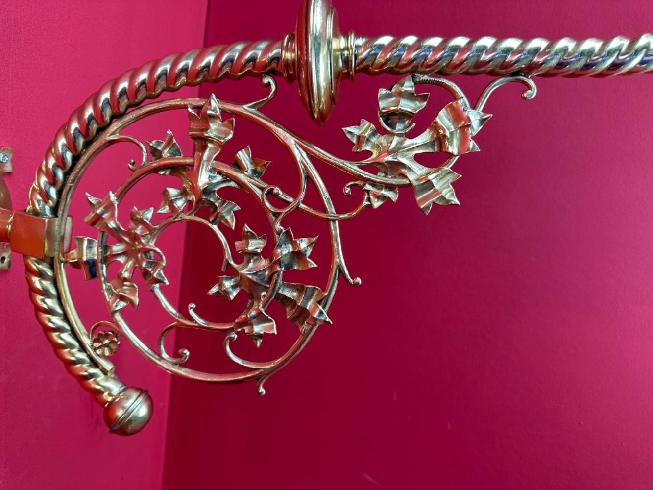 Pair Gothic - Style Matching Wall Candle Holders