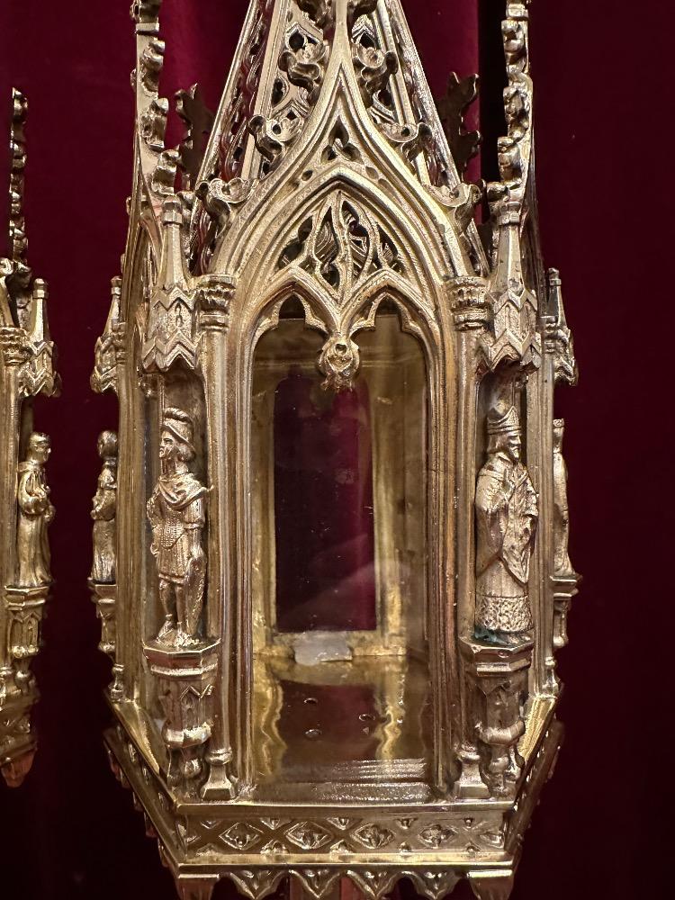 Pair Gothic - Style Reliquaries