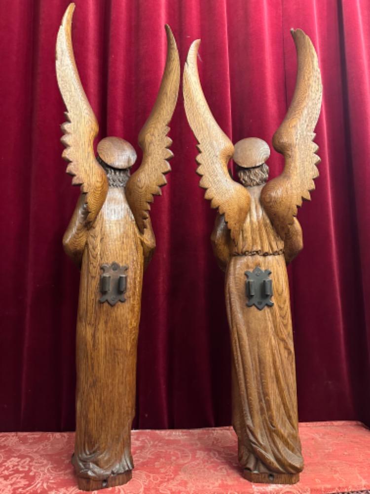 Pair Gothic - Style Seraphins Angels