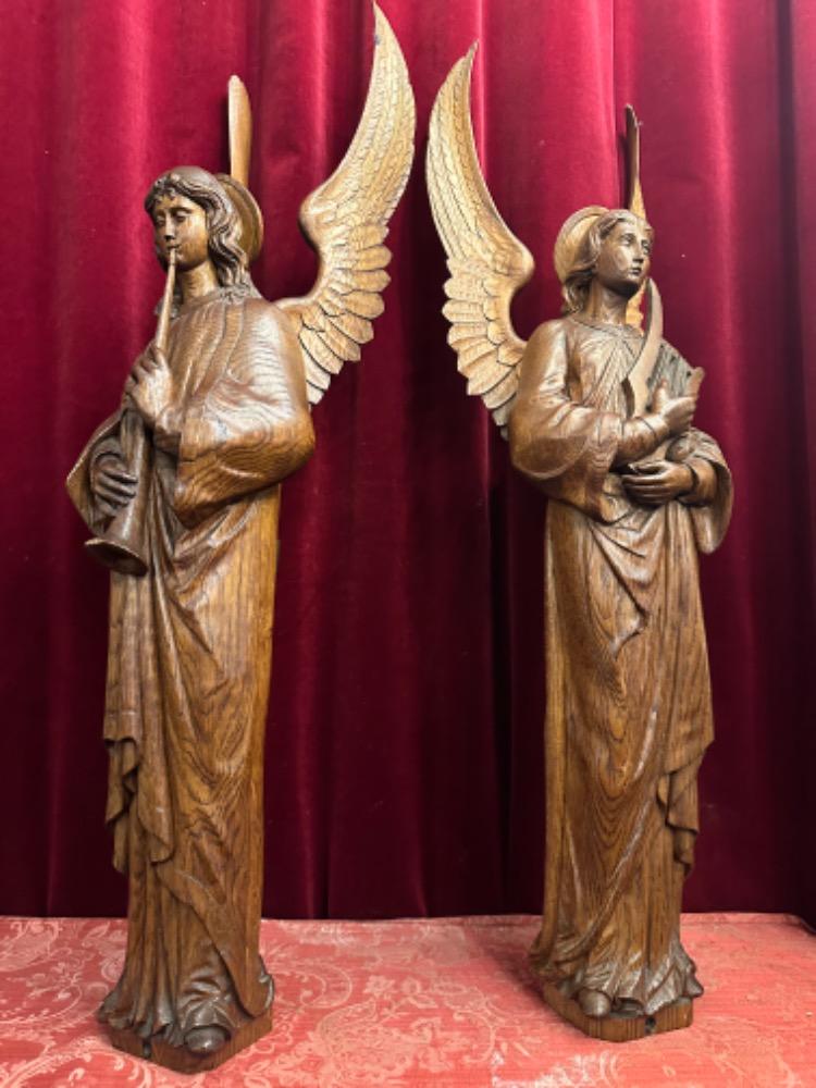 Pair Gothic - Style Seraphins Angels