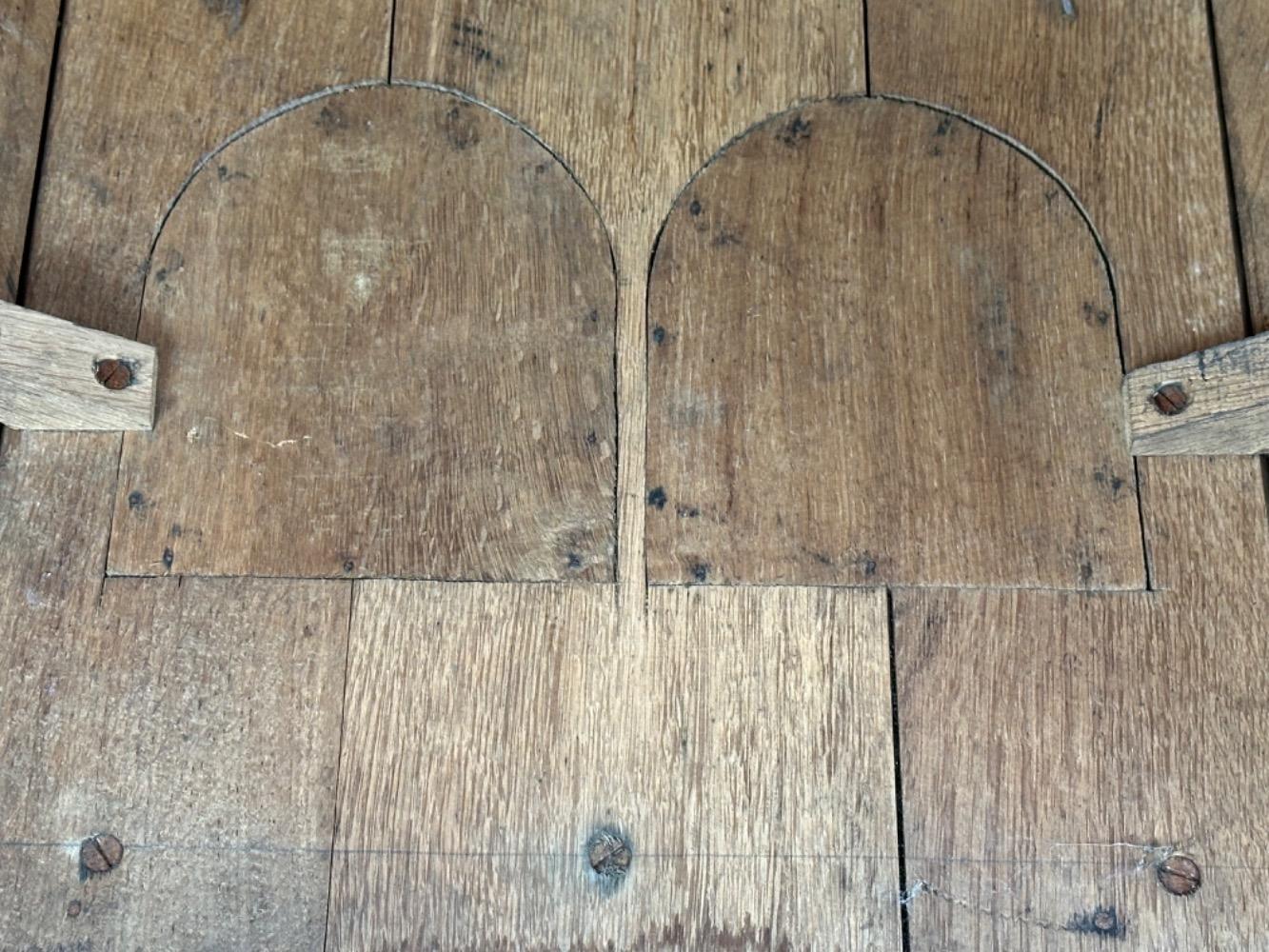 Pair Gothic - Style Statue Stands