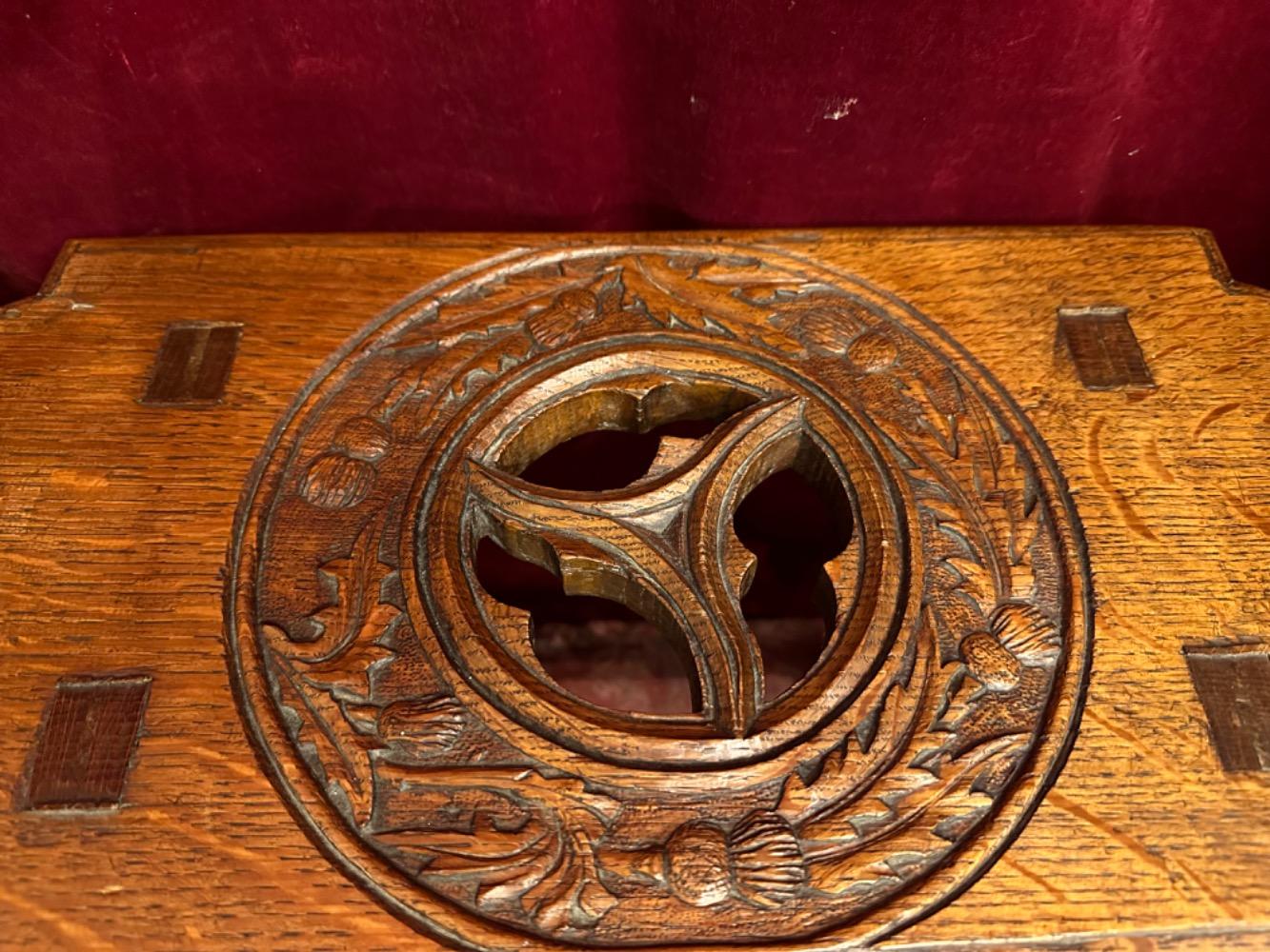 Pair  Gothic - Style Stools