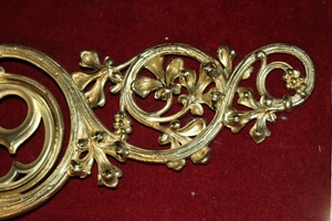 Wall Brackets style Gothic - style en bronze, France 19th century