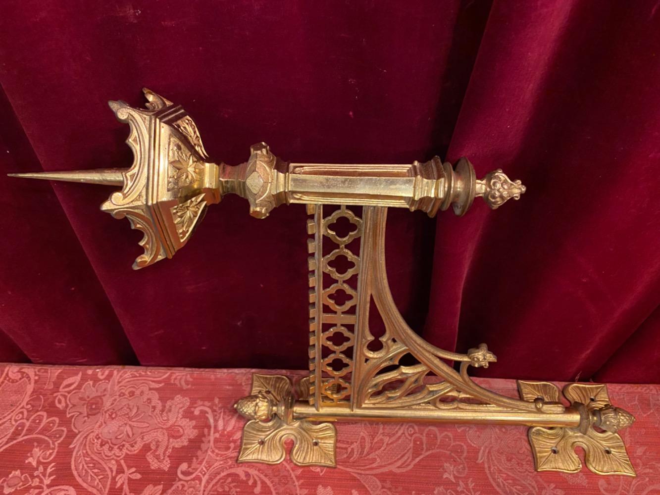 Pair Gothic - Style Wall - Candle Holders