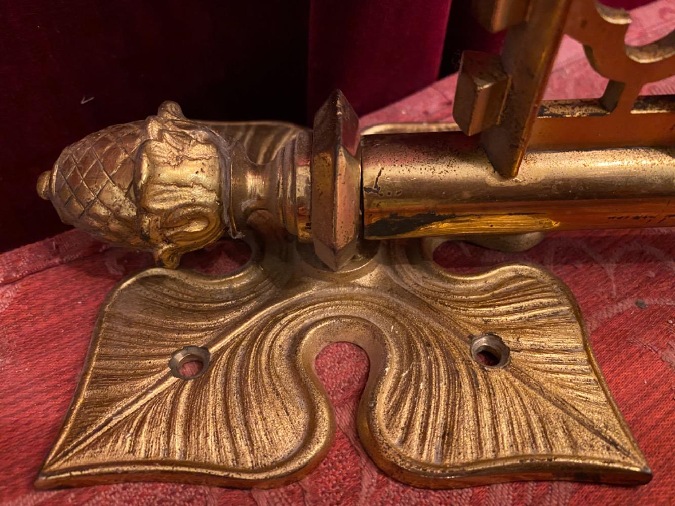 Pair Gothic - Style Wall - Candle Holders