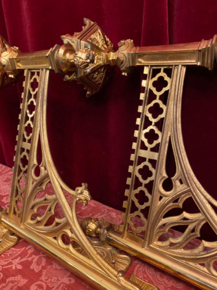 Pair Gothic - Style Wall - Candle Holders