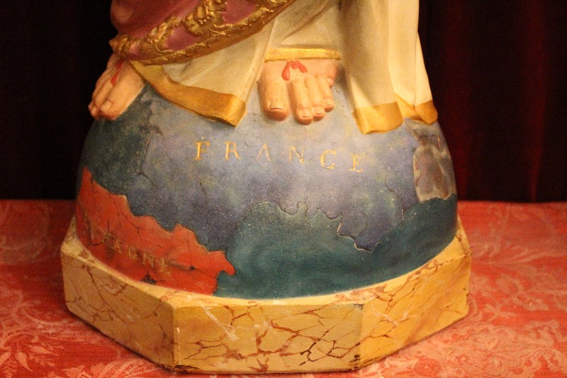 Pair  H.Heart Statue Available  & St. Mary Lourdes Has Been Sold !