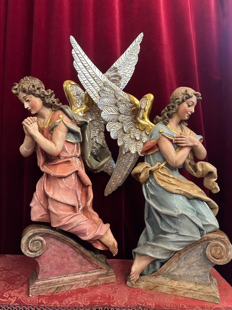Pair  Matching Adoring Angels