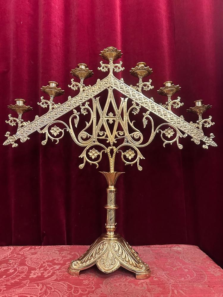 Pair  Matching Candle Holders