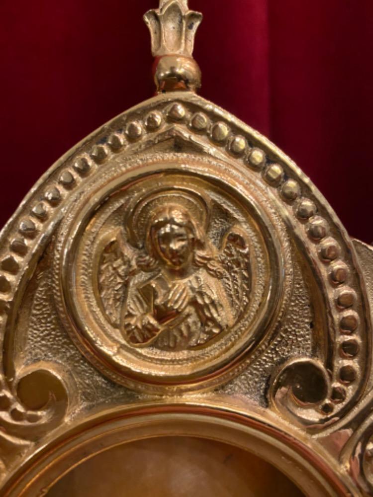 Pair Neo Classicistic Reliquary - Relic Holders