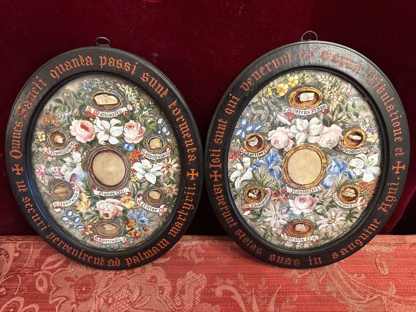 Pair  Reliquaries