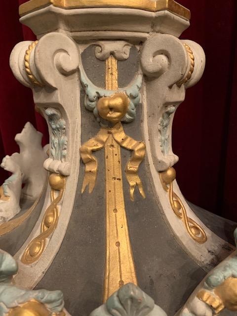 Pair Romanesque Baldachins