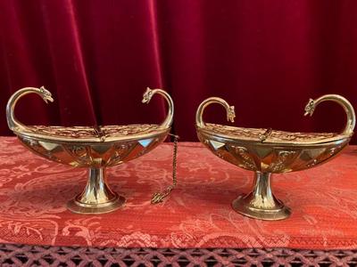 Boats style Romanesque - Style en Bronze / Polished and Varnished, France 19 th century ( Anno 1875 )