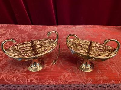 Boats style Romanesque - Style en Bronze / Polished and Varnished, France 19 th century ( Anno 1875 )