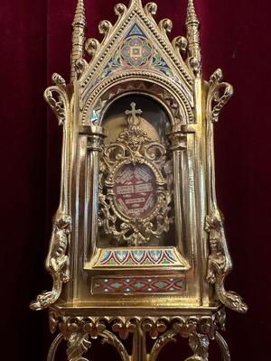 Pair Romanesque - Style Reliquaries