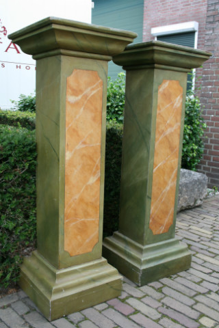 Pair  Statue Stands