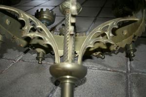 Wall Candle Holders en BRASS, France 19th century