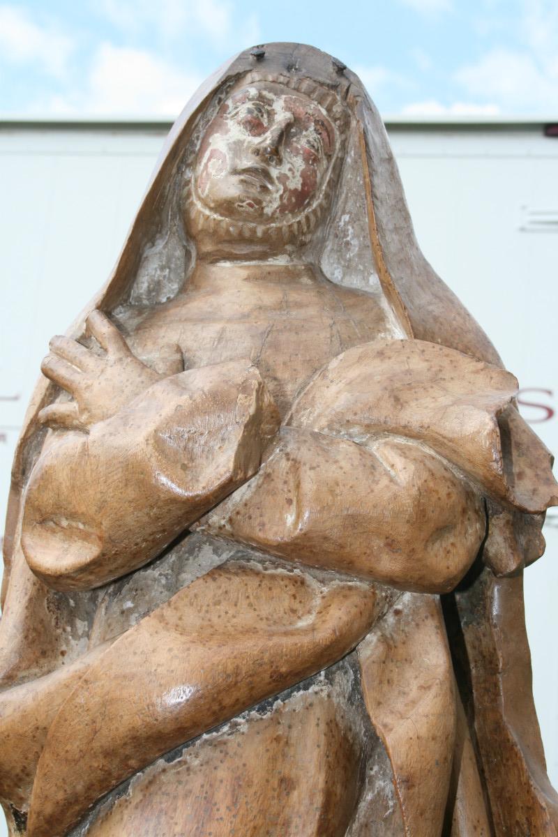 RELIGIOUS STATUE WOOD