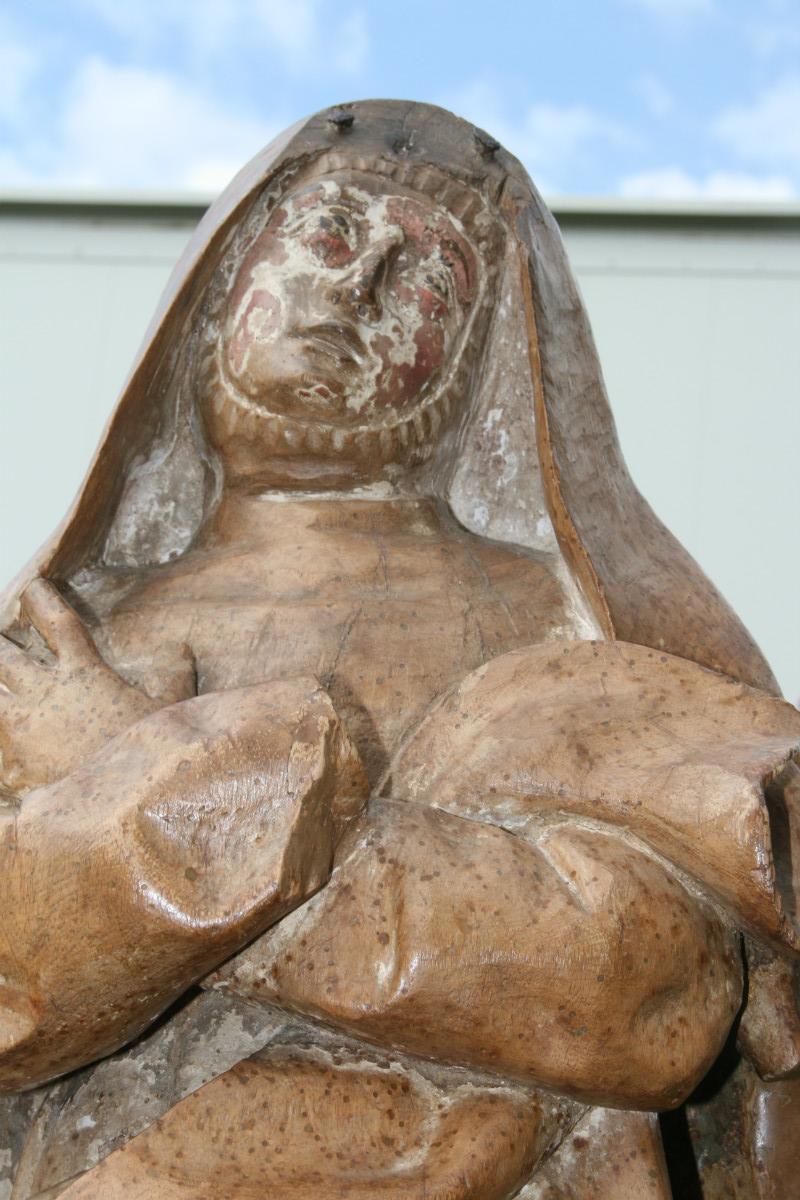 RELIGIOUS STATUE WOOD