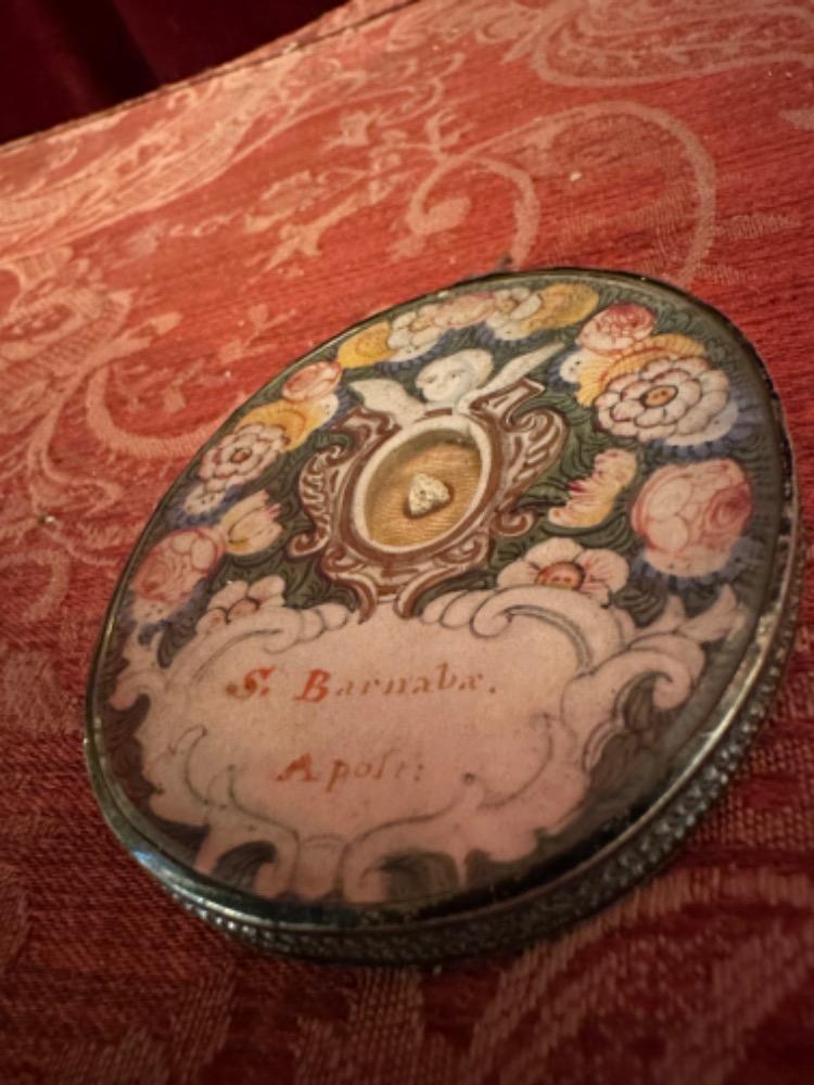Reliquary - Relic Double Sided St. Barnabas
