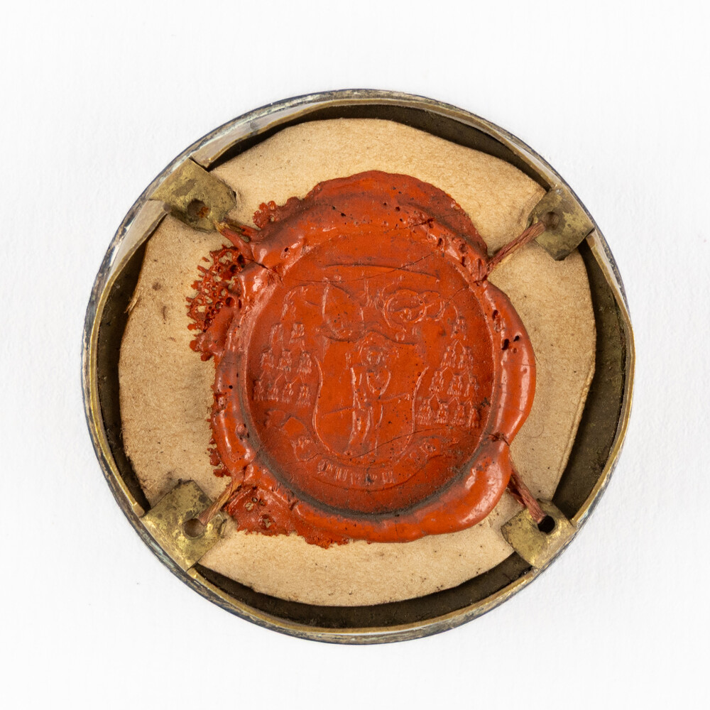 Reliquary - Relic Ex Ossibus St. Stanislaus Koska With Original Document