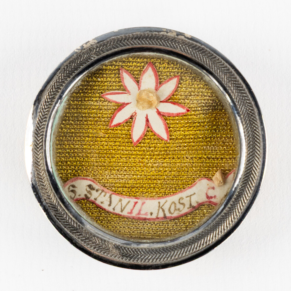 Reliquary - Relic Ex Ossibus St. Stanislaus Koska With Original Document