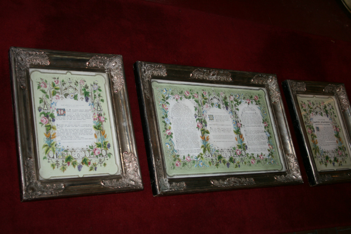 Set BAROQUE-STYLE  Canon Boards