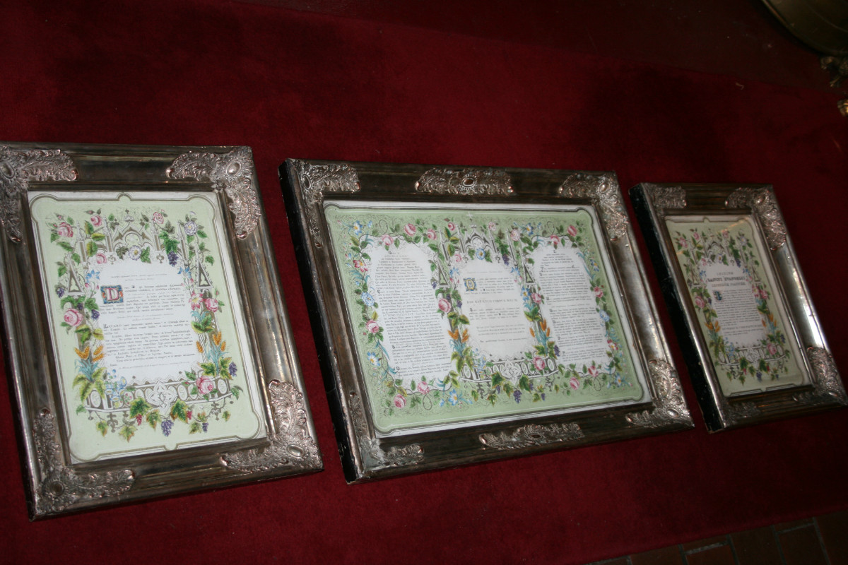 Set BAROQUE-STYLE  Canon Boards