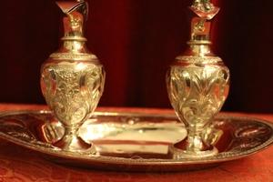 Cruets en full silver, France 19th century ( anno 1870 )