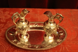 Cruets en full silver, France 19th century ( anno 1870 )