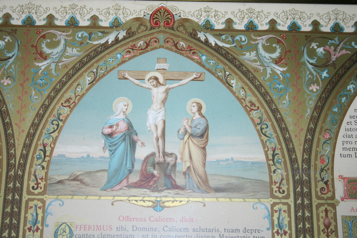 Set Gothic - Style Altar Cards