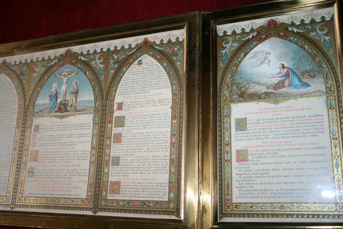 Set Gothic - Style Altar Cards