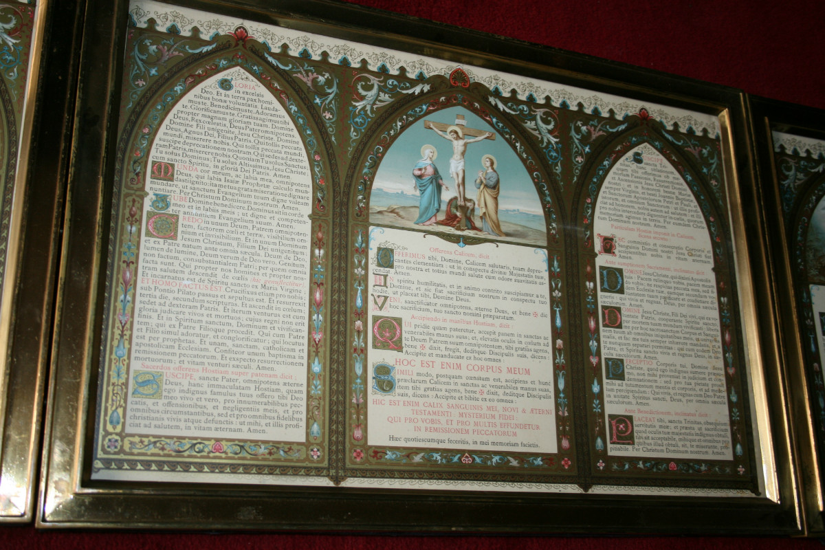 Set Gothic - Style Altar Cards