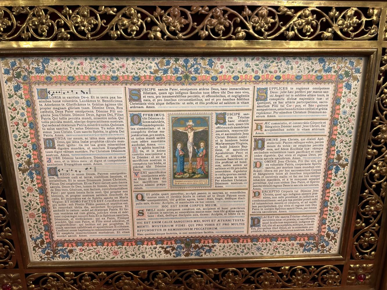 Set Gothic - Style Canon Boards Measurements : 1 X 63 W X 45 H Cm. 2 X 35 W  X 45 H Cm.