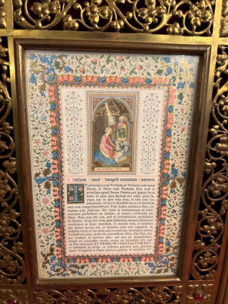 Set Gothic - Style Canon Boards Measurements : 1 X 63 W X 45 H Cm. 2 X 35 W  X 45 H Cm.