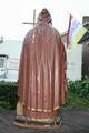 St. Antonius Abt /  Abbot en HAND-CARVED WOOD, Belgium 19th century ( anno 1865 )