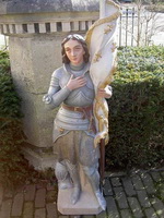 STATUE ST. JEANNE D ARC 