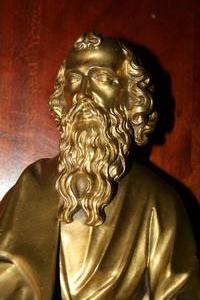 Two Images , Full Bronze , Apostles  St. Simon / St. John