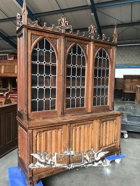 1 Gothic style Cabinet Tables Seats Cabinets Benches